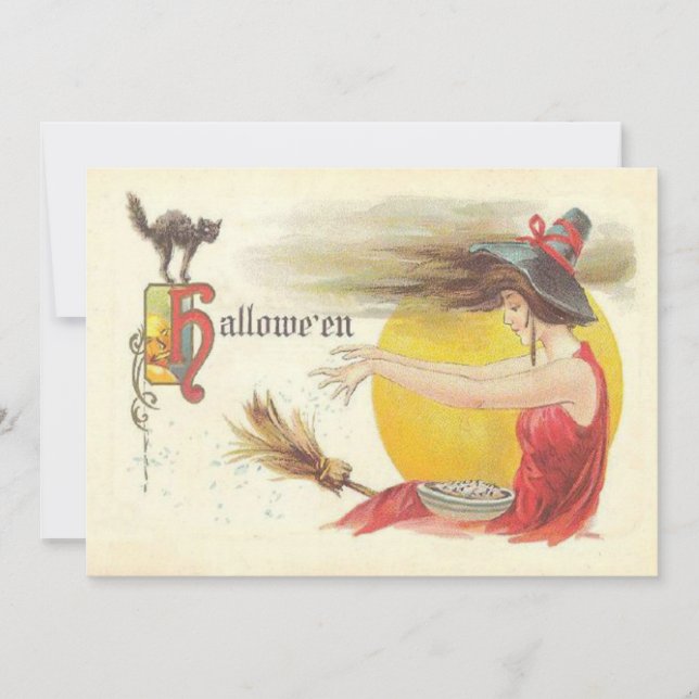 Witch Magic Spell Broom (Anverso)