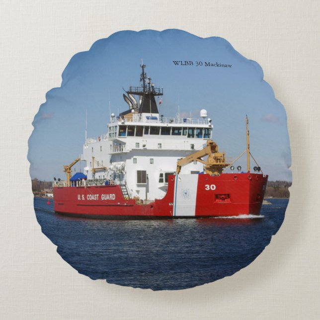 WLBB 30 Mackinaw cojín redondo (Anverso)