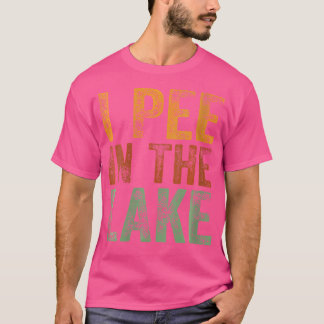 Wo I Pee In the Lake Funny Swimming Top Summer Vac