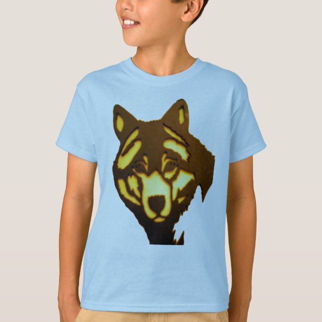 Wolf 1 camiseta de niño (Anverso)