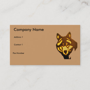 Wolf 1, tarjeta de visita