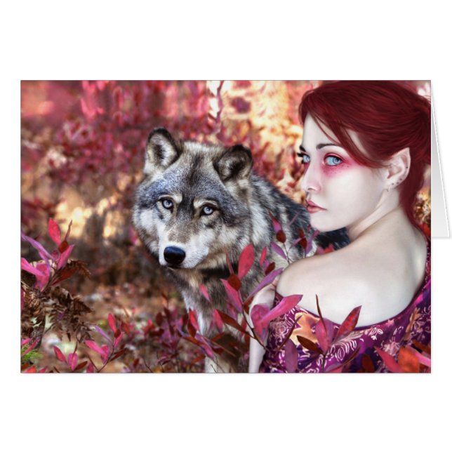 Wolf Autumn (Anverso (Horizontal))