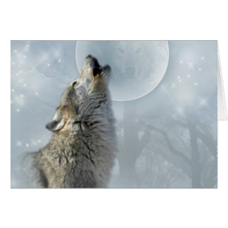 Wolf Blue Moon