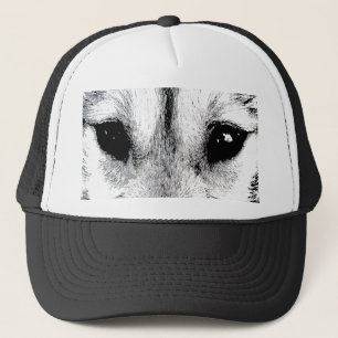 Wolf Caps Perro confitado Cap Husky Wolf Gorras de