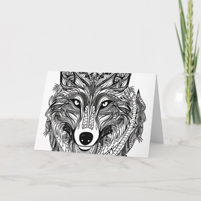Wolf Face (Anverso)