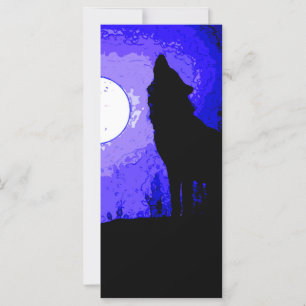 Wolf Howling en la Luna
