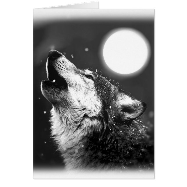 Wolf Howling en la Luna (Frente)