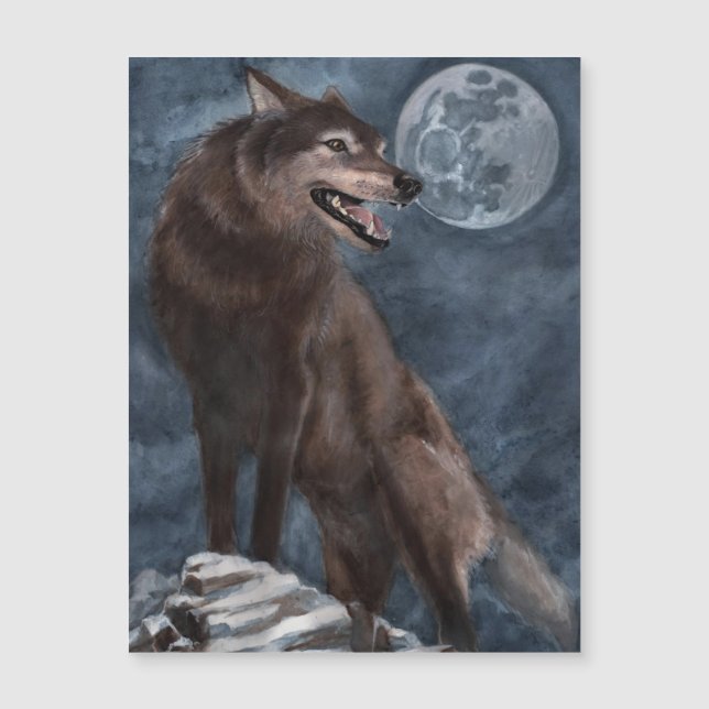 Wolf Magnet (Anverso)