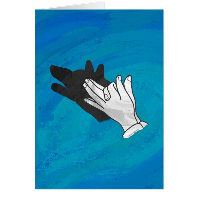 Wolf On Blue (Frente)