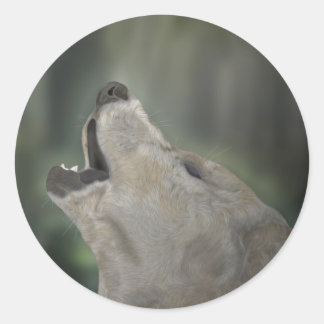 Wolf Pegatina