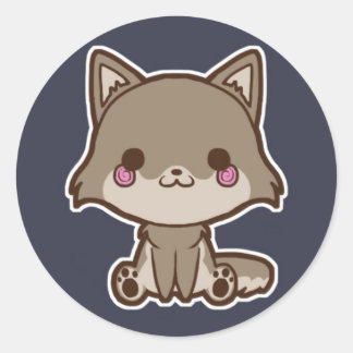 Wolf Pegatina