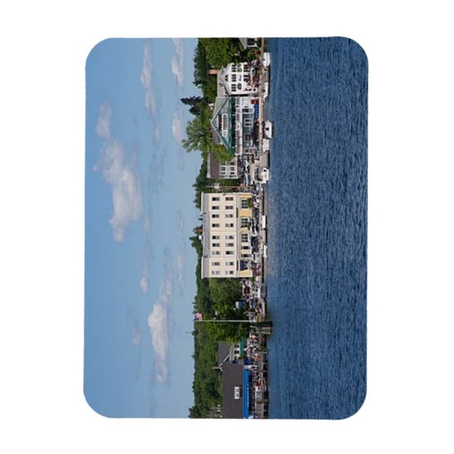 WOLFEBORO NUEVO HAMPSHIRE Imán (Vertical)