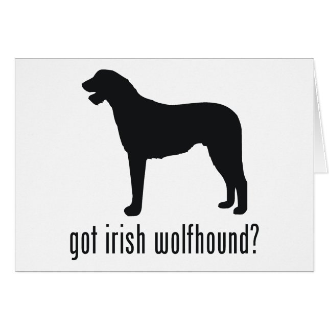 Wolfhound irlandés (Anverso (Horizontal))