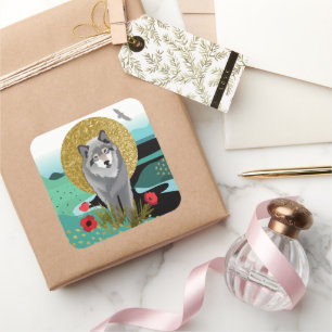 WOLFMOON AURA - pegatinas de 2 tamaños