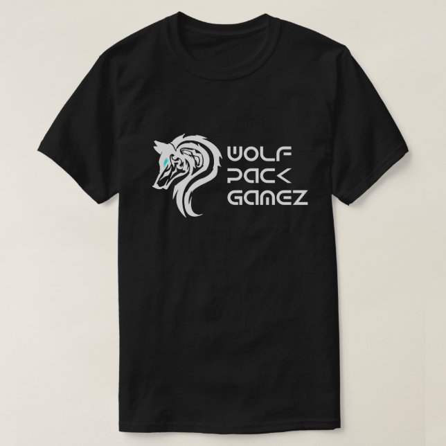 WolfPackGamez camiseta (Diseño del anverso)