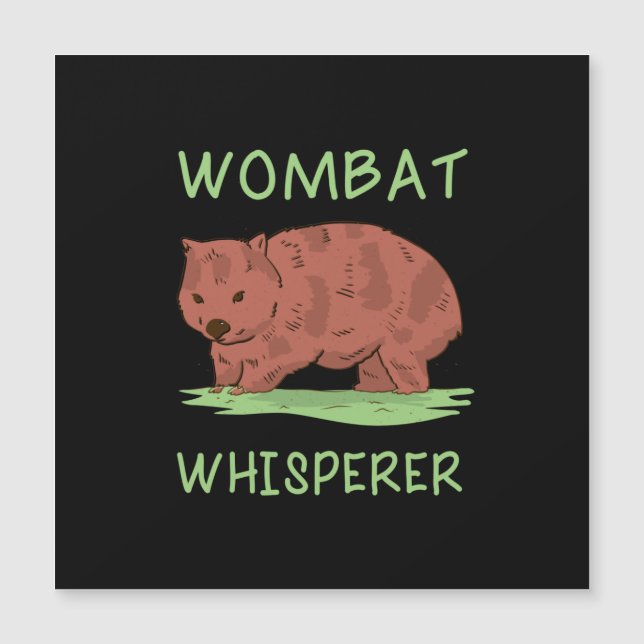 Wombat Whisperer (Anverso)