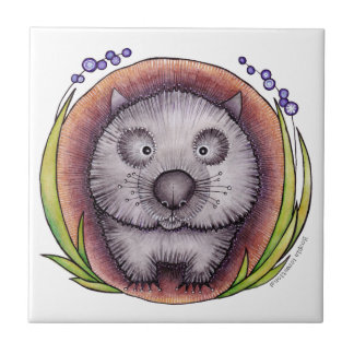 "Wombie" la teja o el Trivet del wombat
