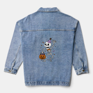 WomenDenim Chaquetas Fantasma Camisas Tee Hallowee