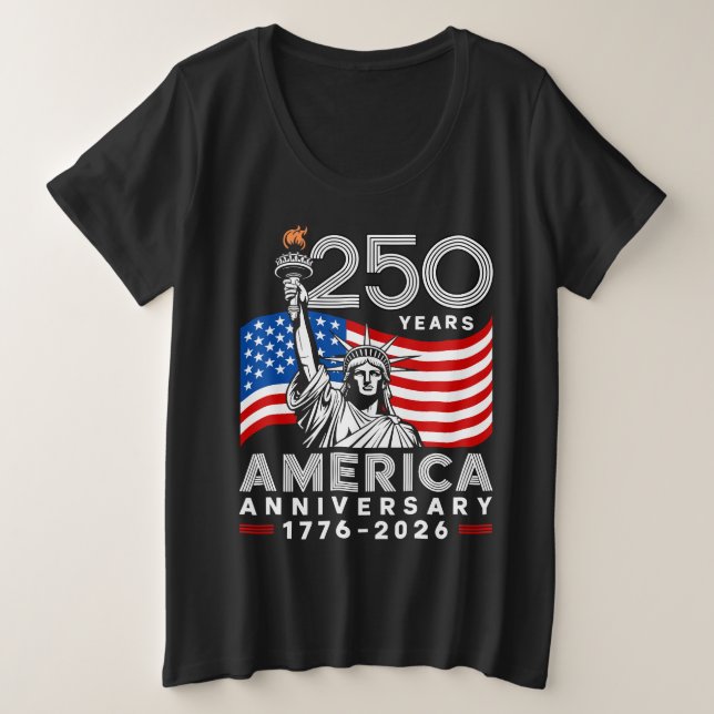 Women's Happy 250th Anniversary America  (Anverso del diseño)