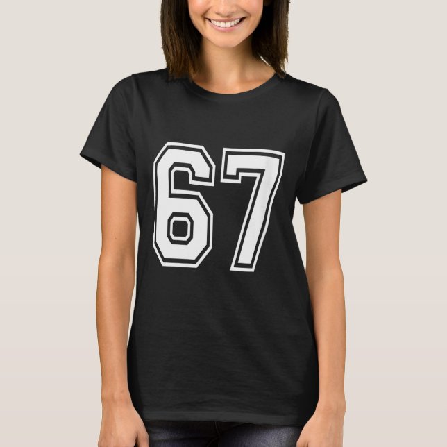 Womens Number 67 Numbered Uniform Srts Jersey Team (Anverso)