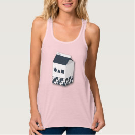Women's Tank Top Milk Box Circle Triangle Square
