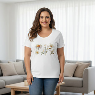 Women's Wildflowers Graphic T-Shirt / Floral