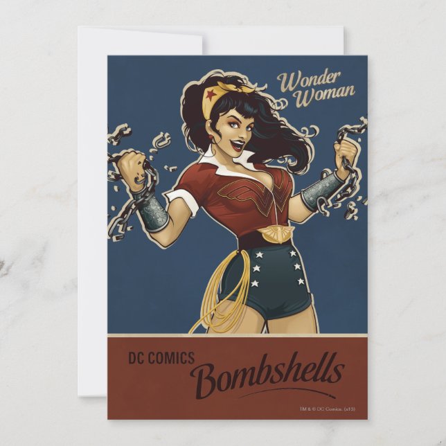 Wonder Woman Bombshell (Anverso)