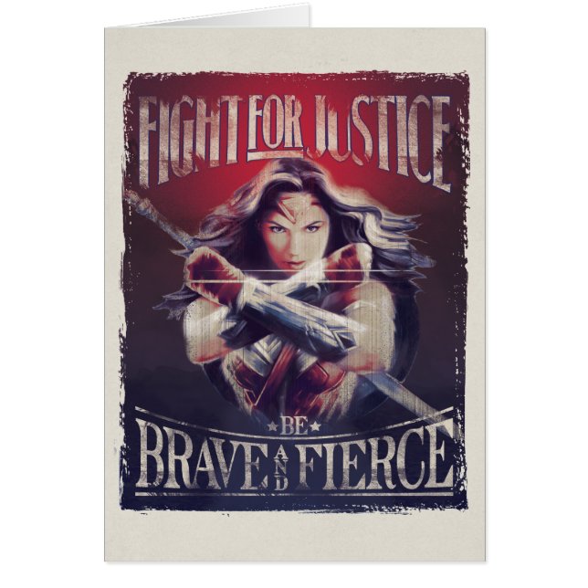 Wonder Woman Fight For Justice (Frente)