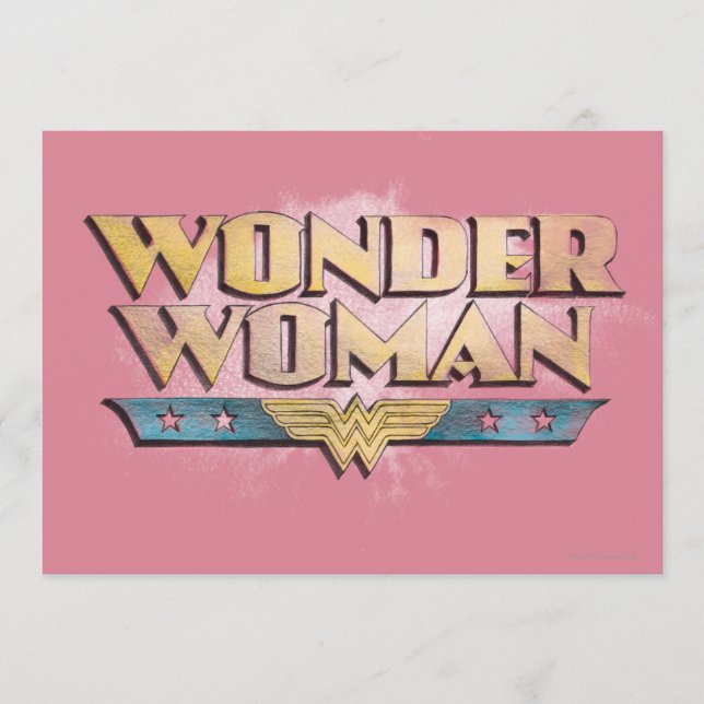 Wonder Woman Pencil Logo (Anverso)