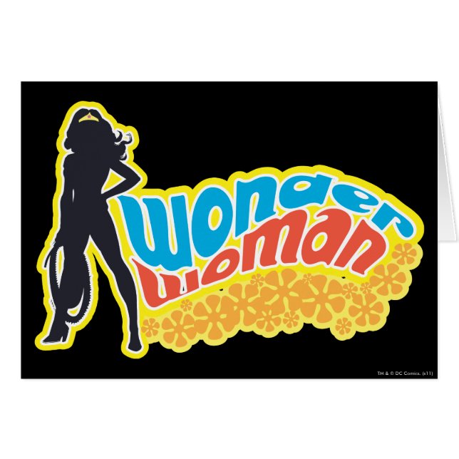 Wonder Woman Silhouette (Anverso (Horizontal))