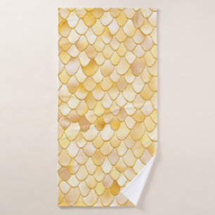 Wonky Watercolor Gold Purpurina Escaparates de sir
