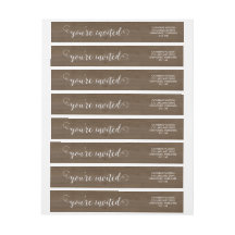 Wood y Lace Wraparound rusos