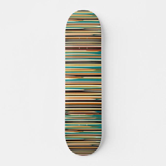 Woodcut> Cubierta Retro para skateboard (Anverso )