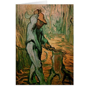 Woodcutter (después de Millet) de Vincent van Gogh