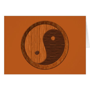 Wooden Yin Yang