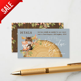 WOODLAND ANIMALS Detalles Regalos de Tarjetas de L