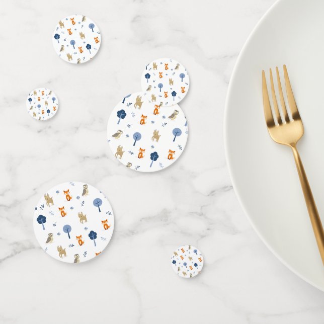Woodland Baby Shower Table Confetti