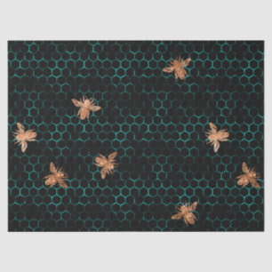 Woodland Bee Series Design 2 Papel de tono