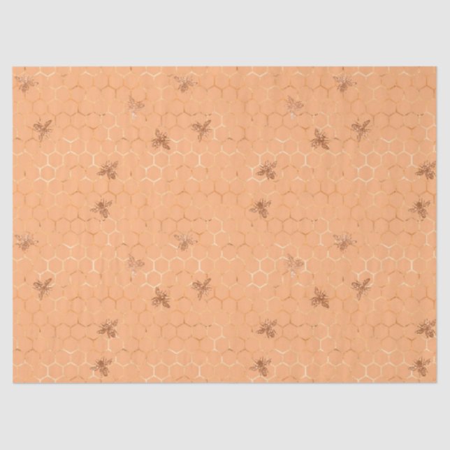 Woodland Bee Series Design 5 Papel de tono (Anverso)