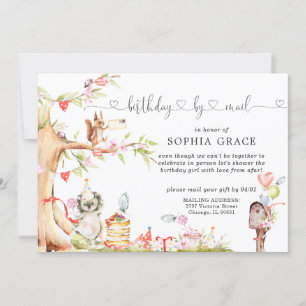 Woodland de primavera   Cumpleaños por invitación 
