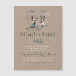 Woodland Forest Animals Parejas BABY SHOWER