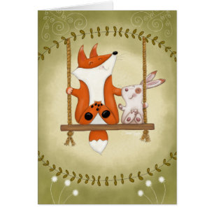 Woodland Fox y Bunny Swing