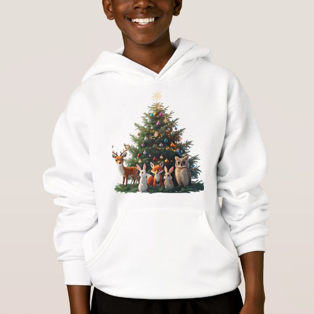 Woodland Friends Christmas Tree Kilover (Anverso)