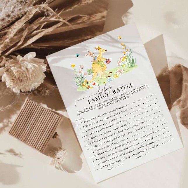 Woodland Kangaroo Bebé Familia Juego de Batalla (Subido por el creador)