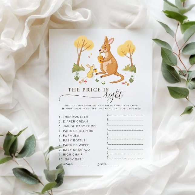 Woodland Kangaroo El Precio Es El Bebé Adecuado (Subido por el creador)