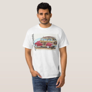 Woody clásico, escuela vieja: Camiseta pacífica