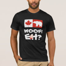 ¡WOOF! ¿EH? CAMISETA DE ORGULLO DEL OSO ASIÁTICO