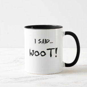 Woot - taza codificada en binario