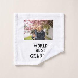 World best Grandpa photo name father's day grandpa