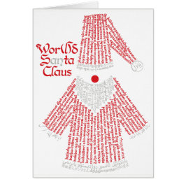 World Santa Claus Card